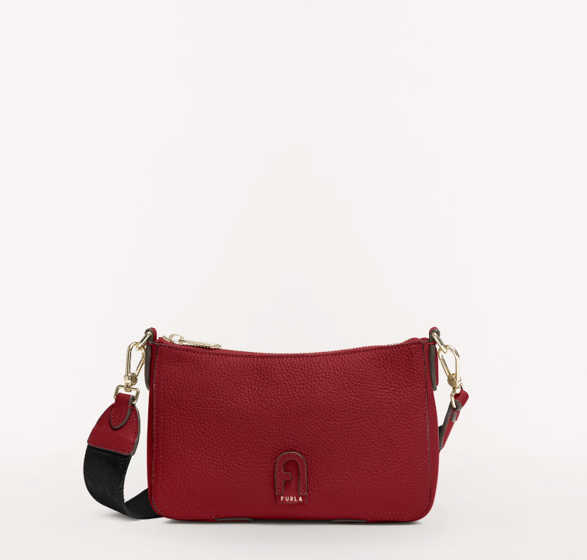 Furla Atena S Crossbody Çanta Kırmızı