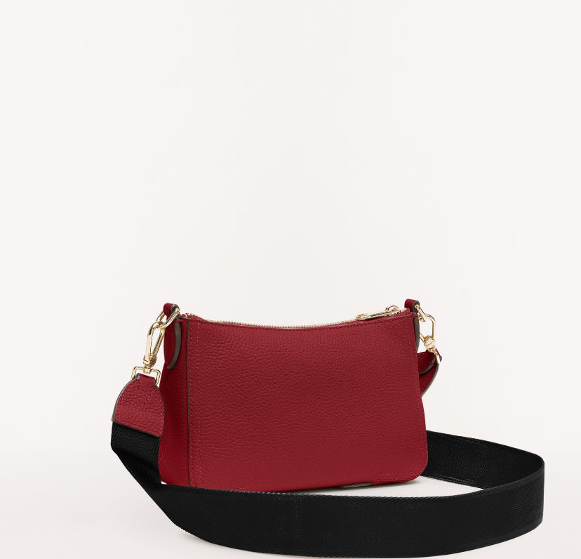 Furla Atena S Crossbody Çanta Kırmızı